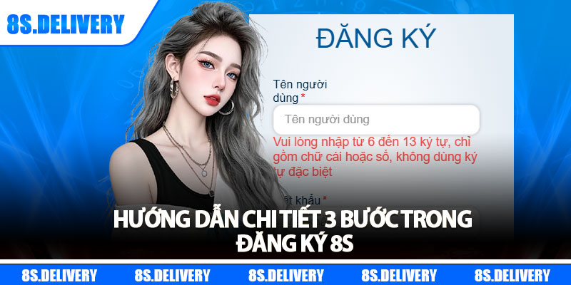 Đăng Ký 8s - Chỉ Với Vài Bước Đơn Giản, Nhận Quà Ngay 3 Hướng dẫn chi tiết 3 bước trong đăng ký 8s